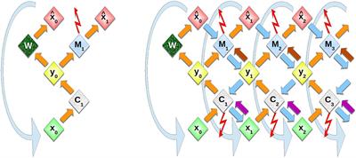 The DIAMOND Model: Deep Recurrent Neural Networks for Self-Organizing Robot Control